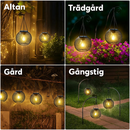 LUMORA- Solcellslampa