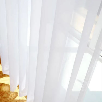 LIVORA- Vit Gardinpanel